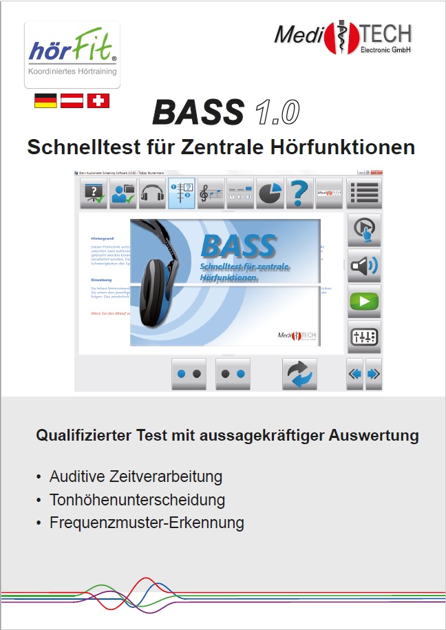 Flyer BASS 1.0 "Schnelltest für Zentrale Hörfunktionen"