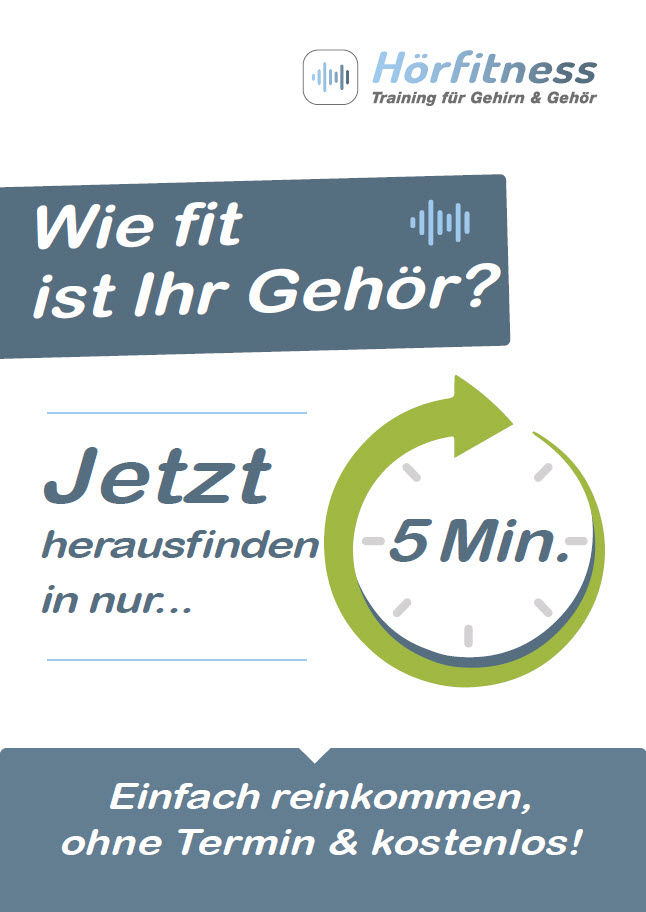 Passantenstopper: Wie fit ist Ihr Gehör?