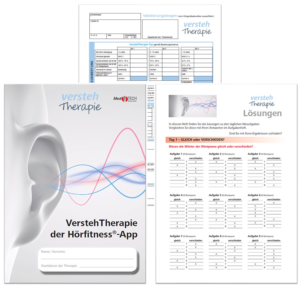 VerstehTherapie (Aufgaben- und Lösungsheft)