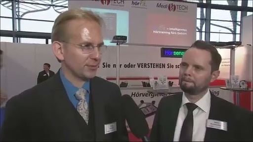 Interview zu AUDECOM und Hörtraining beim EUHA 2015 (deutsch) [DE]